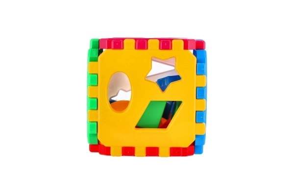 Cube plastique encastrable 12x12cm en filet 12m+