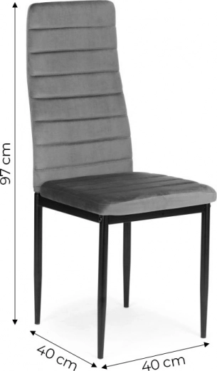 Confort et dossier profilé