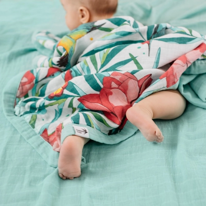 Couverture en mousseline de coton Airy Grace