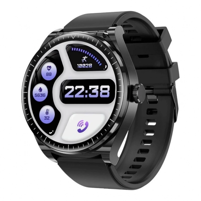 Montre intelligente avec écouteurs sans fil BlitzWolf (noir)
