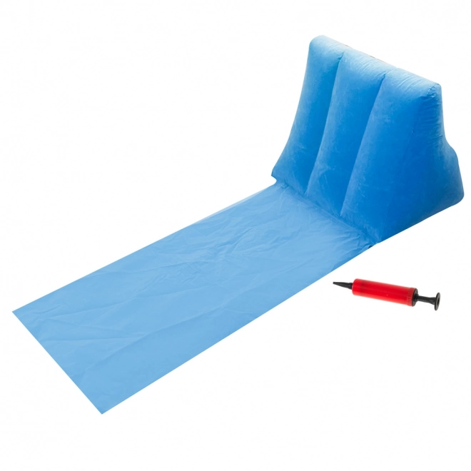 Tapis de plage avec dossier et coussin gonflable