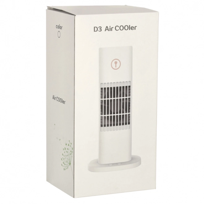Ventilateur et climatiseur portable blanc avec humidificateur