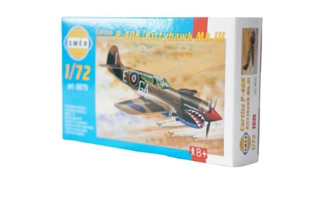 Maquette d'avion Curtiss P-40 K Kittyhawk MK.3