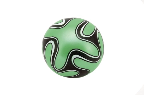 Balle colorée en plastique gonflée 15 cm en filet