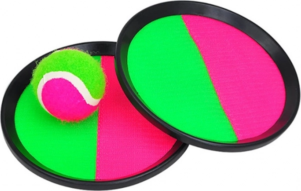 Jeu d'extérieur - Attrape balle avec balle à scratch
