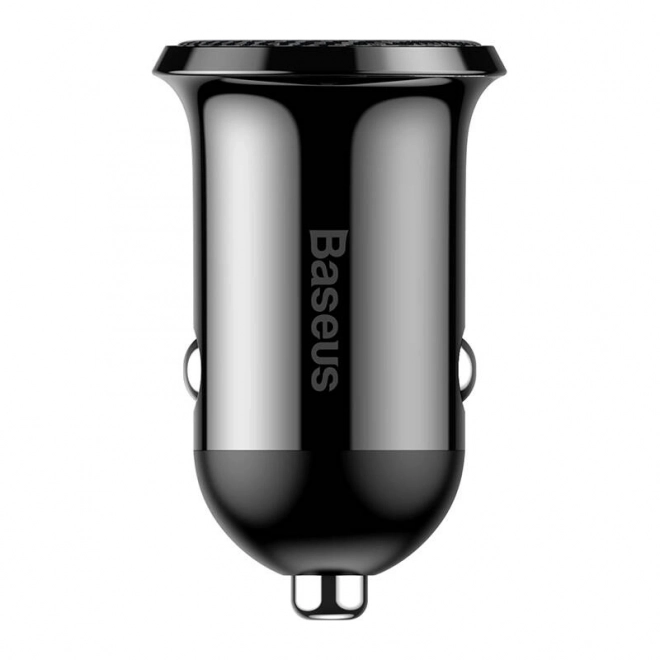 chargeur voiture Baseus Grain Pro 2x USB noir
