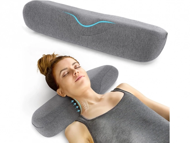 Oreiller orthopédique ergonomique en mousse à mémoire de forme