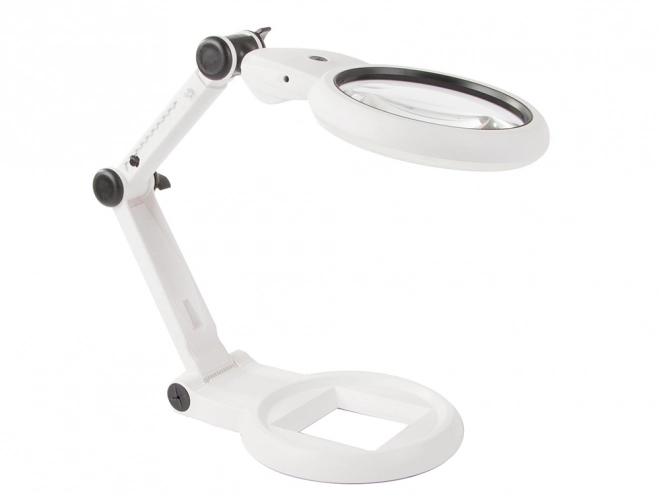 Loupe de table pour bijoutiers avec éclairage LED et alimentation USB