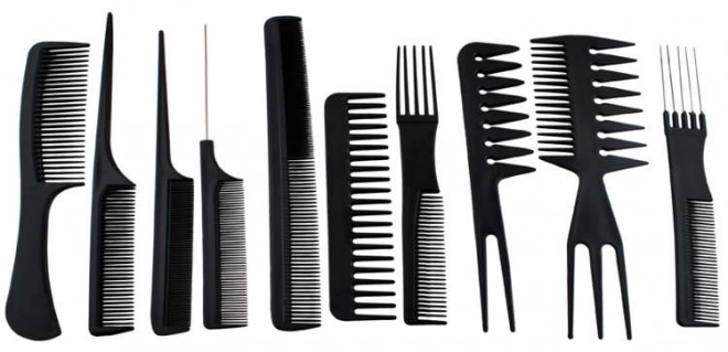 Peignes de coiffure - ensemble de 10 pcs