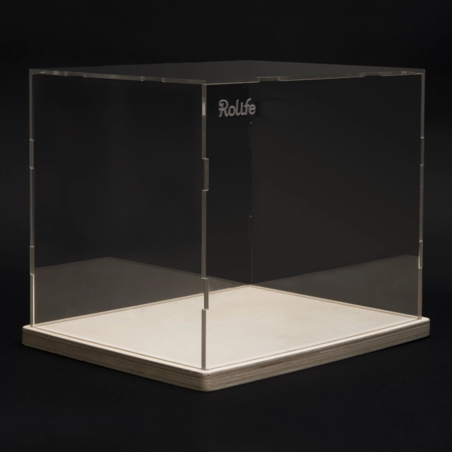 Boîtier en plexiglas pour modèles de maisons miniatures