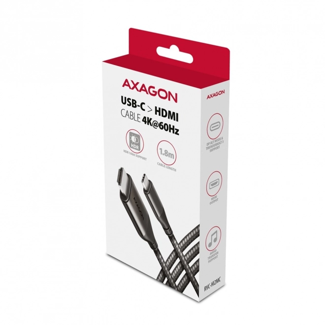 Adaptateur USB-C vers HDMI 4K/60Hz 1,8m