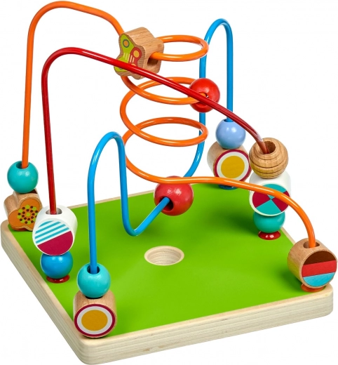 Labyrinthe de perles pour la motricité fine