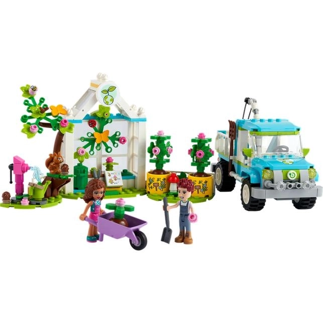 Voiture planteuse d'arbres LEGO Friends