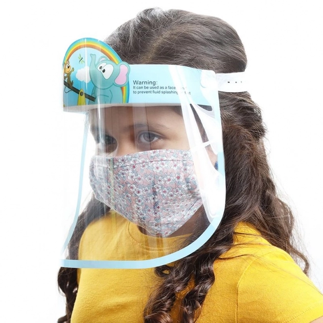 Visière faciale pour enfants - panda