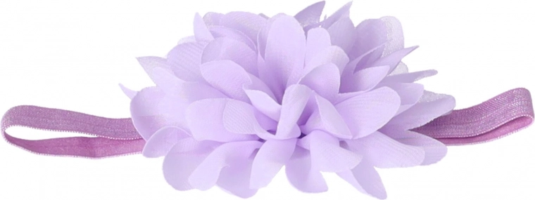 Serre-tête rose à motif floral