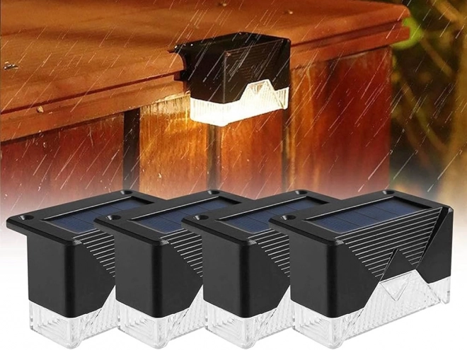 Lumières solaires extérieures avec capteur