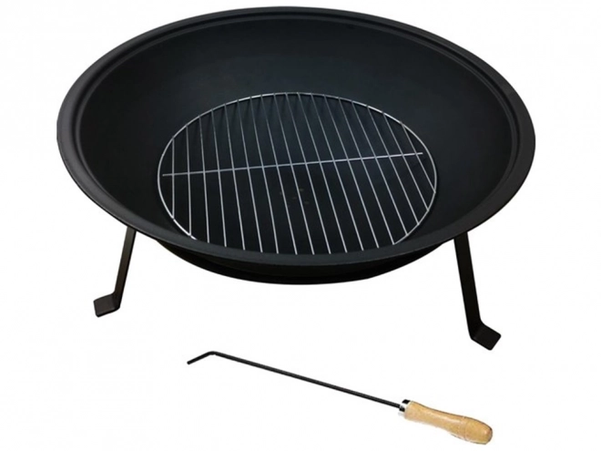 Brazero de jardin avec gril 55 cm