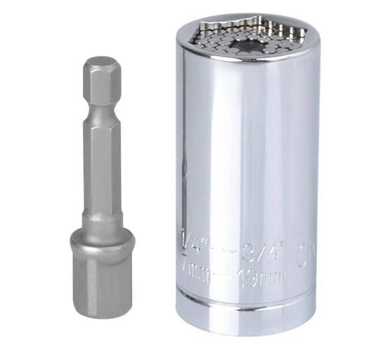 Douille universelle 7-19 mm 1/2"