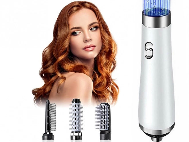 Brosse à cheveux multifonctionnelle 3-en-1 pour coiffer et lisser