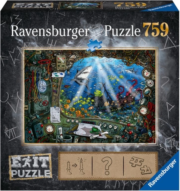 Ravensburger Puzzle EXIT : Sous-marin 759 pcs