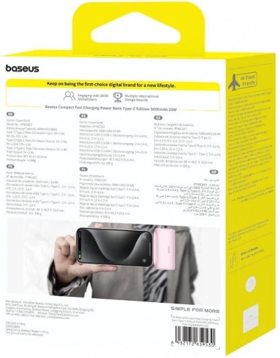 Charge rapide 20 W pour votre journée