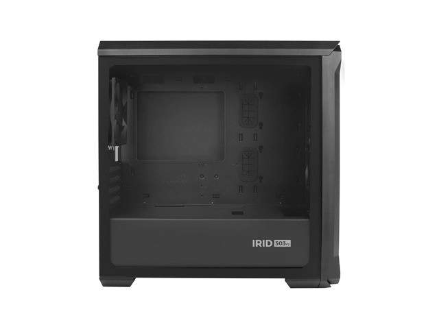 Boîtier d'ordinateur Genesis Irid 503 V2 Micro Tower avec fenêtre et USB 3.0