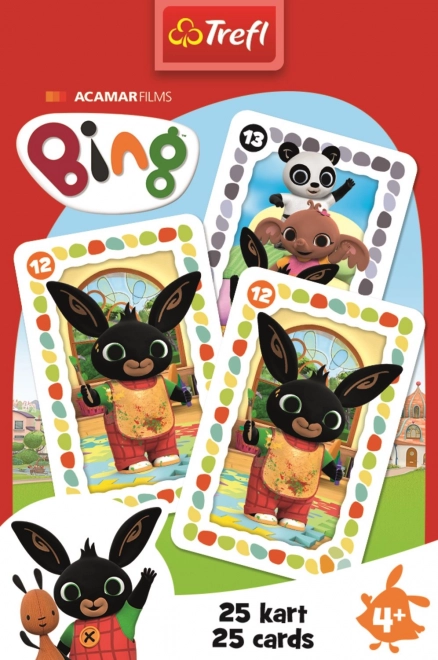 Jeu de cartes pour enfants Monsieur Lapin avec Bing le lapin