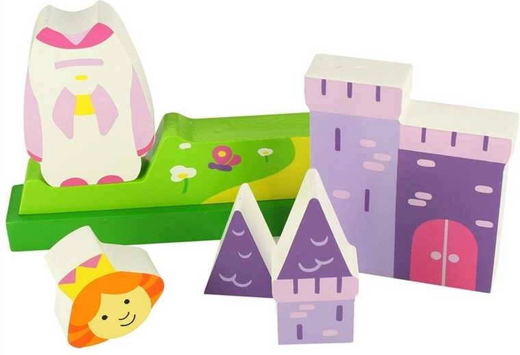 Design enchanteur du château en bois de qualité