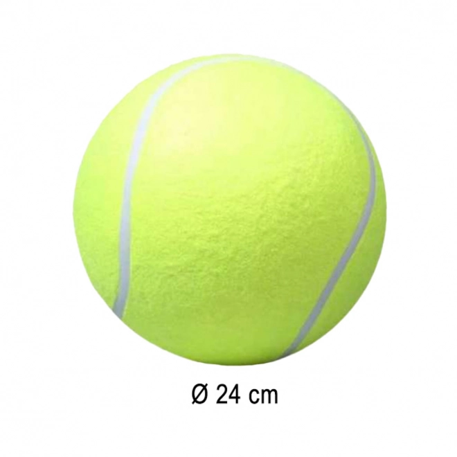 Balle de tennis géante pour chiens