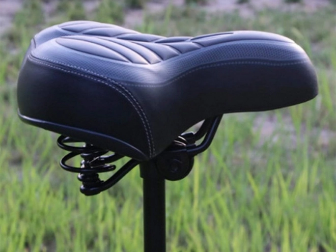 Selle de vélo confortable et douce avec ressorts en mousse