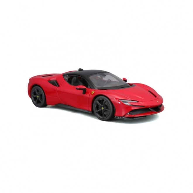 Modèle métallique Ferrari SF90 Stradale rouge 1:18