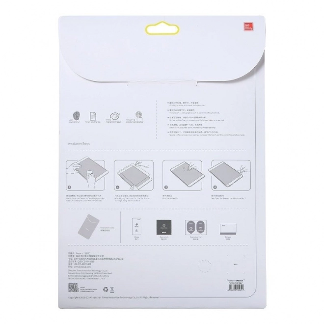 Baseus Film Mat Doux Comme du Papier pour iPad Pro 11" 2018