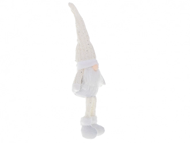 Lutin de Noël avec barbe blanche 47cm