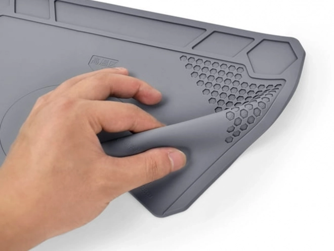 Grande base de service en silicone pour électronique