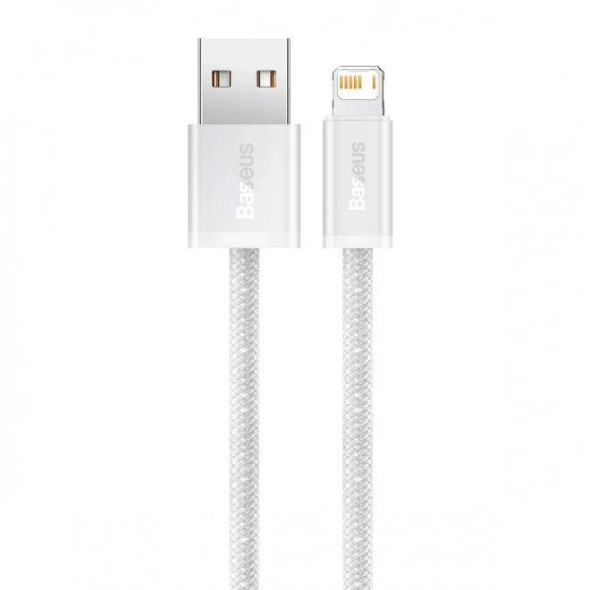Baseus Dynamic câble USB vers Lightning, 2,4 A, 2 m (blanc)