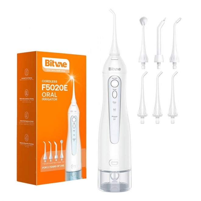Douche buccale avec ensemble de buses Bitvae BV 5020E Blanc