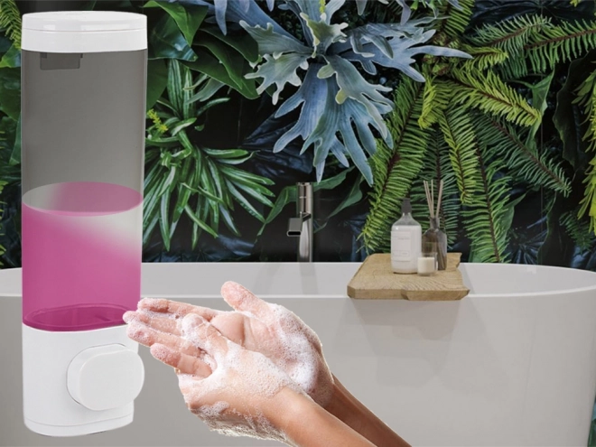 Distributeur mural de savon et shampooing 300 ml