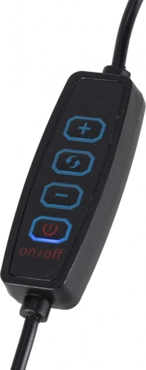 Réglage facile de la luminosité et de la couleur