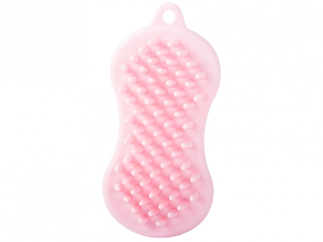 Brosse de massage en silicone pour le corps et la tête