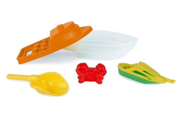 Bateau et ensemble de sable Wader – Orange
