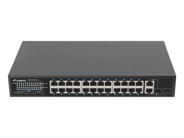 Commutateur 24X 100MB POE+ /2x COMBO 250W RSFE-24P-2C-250