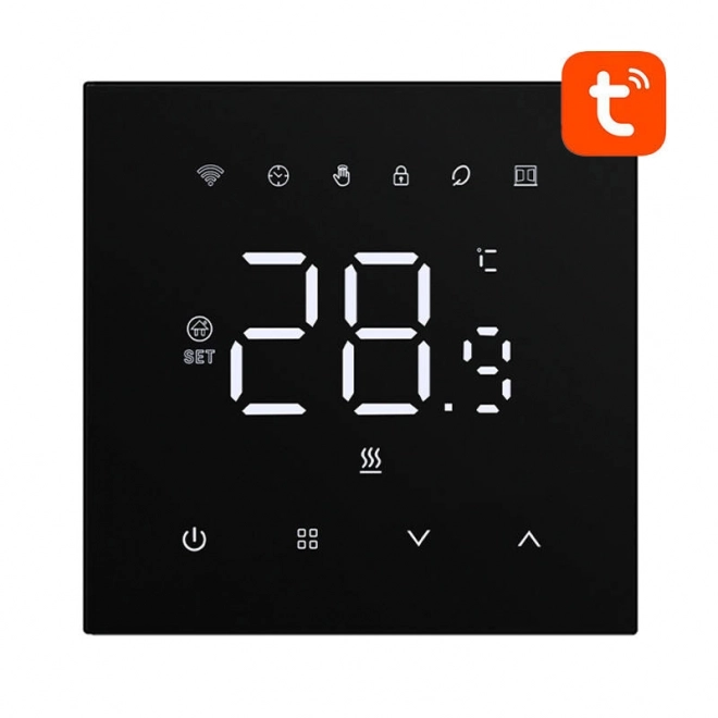 Thermostat intelligent Avatto WT410-16A-B chauffage électrique 16A WiFi