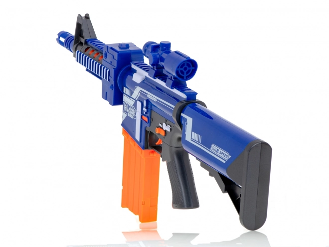Fusil à pompe avec action en mousse + chargeur + 20 flèches