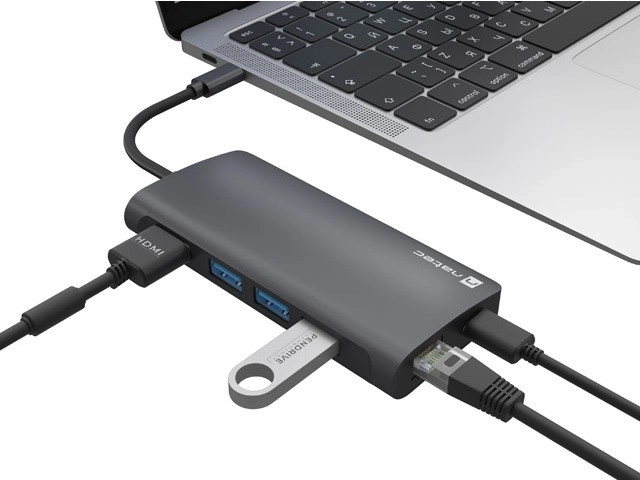 Adaptateur multiport USB-C Natec Fowler 2 V2