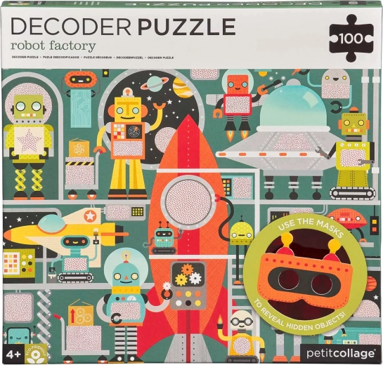 Amusement interactif avec masque de décodage