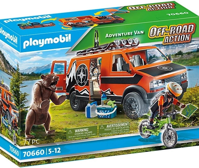 Playmobil fourgon d’expédition tout-terrain