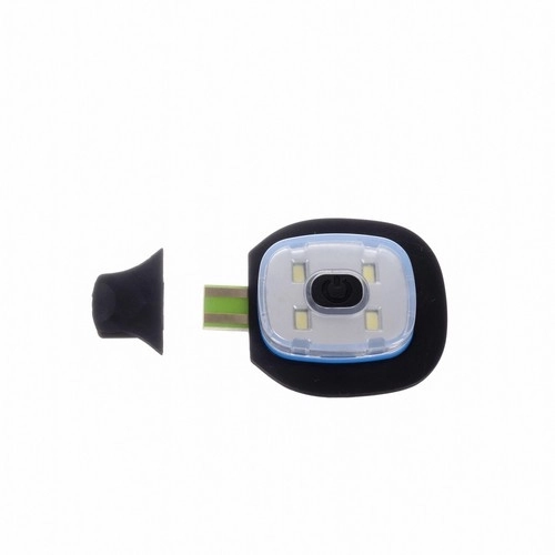 Bonnet d'hiver avec lampe frontale - Noir Trizand 22663