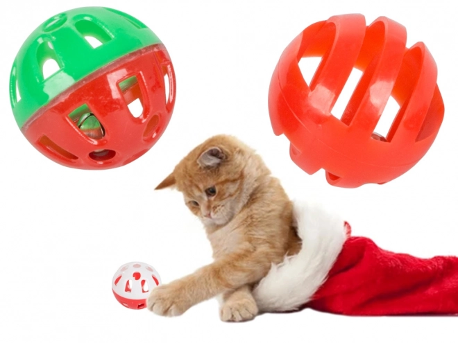Ensemble de jouets de Noël pour chats