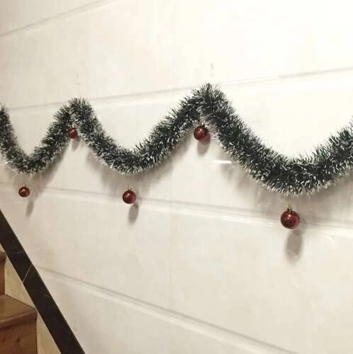 Guirlande de Noël avec imitation de neige 6 m Ruhhy 22310