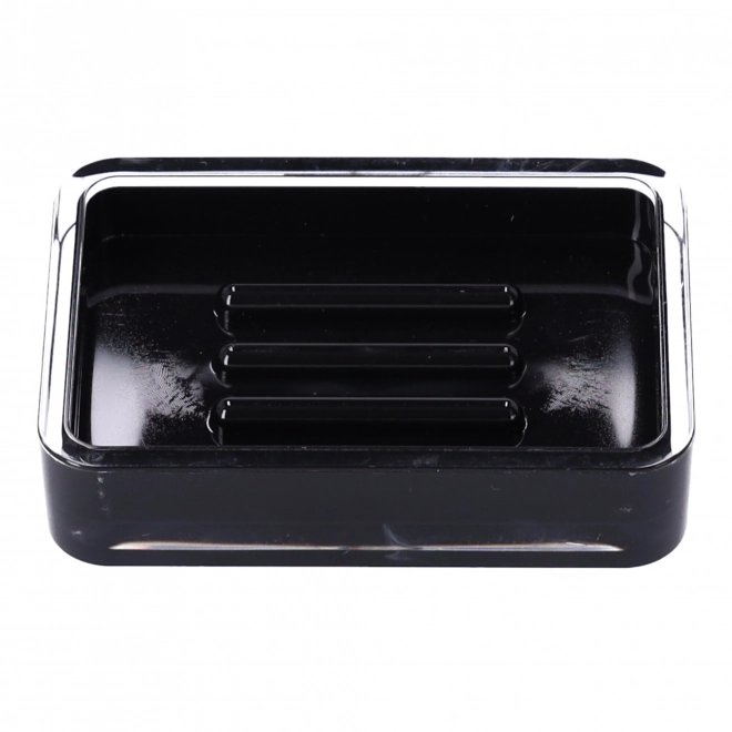 Ensemble d'accessoires de salle de bain 3 pièces BERRETTI, noir + chrome